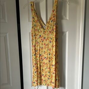 Billabong Yellow Floral Dress